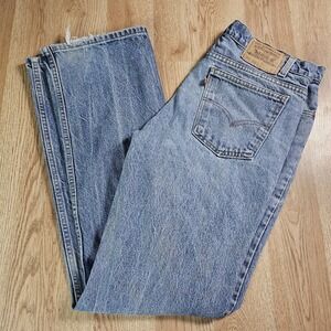 Vintage Levis 15951 Orange Tab Jeans Mens 36x34  Relaxed Fit Tapered 90s 550
